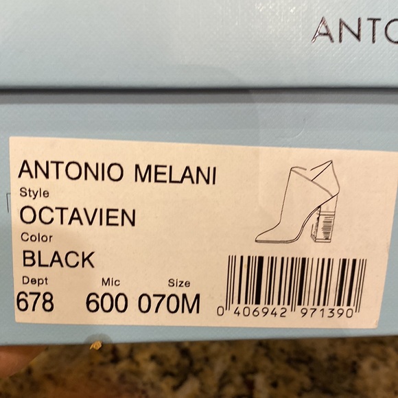 Antonio Melani Octavien black bootie - Picture 9 of 9